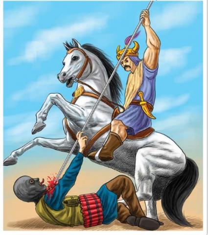 داعش نزدیک خط پایان
