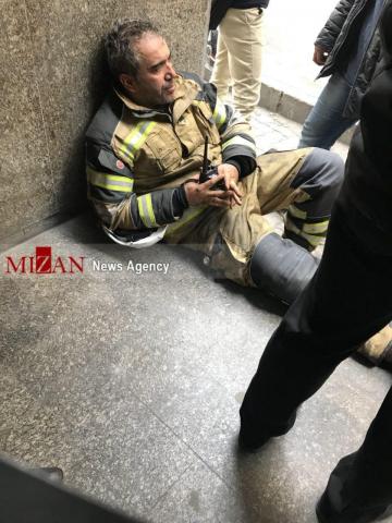 اتفاق عجیب در محل آتشسوزی وزارت نیرو