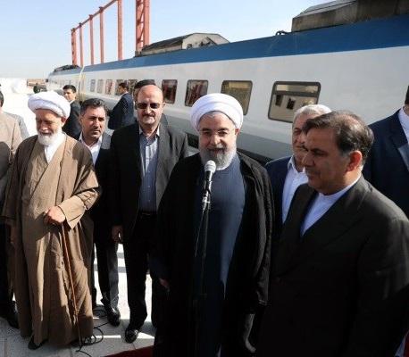 راهآهن همدان افتتاح شد